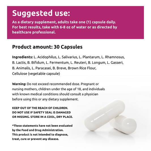 Gut Health Probiotic - Simply Sensitivity Checks - US