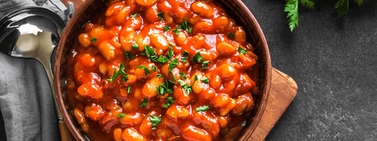 Spicy Tuscan Beans with Ciabatta Toast