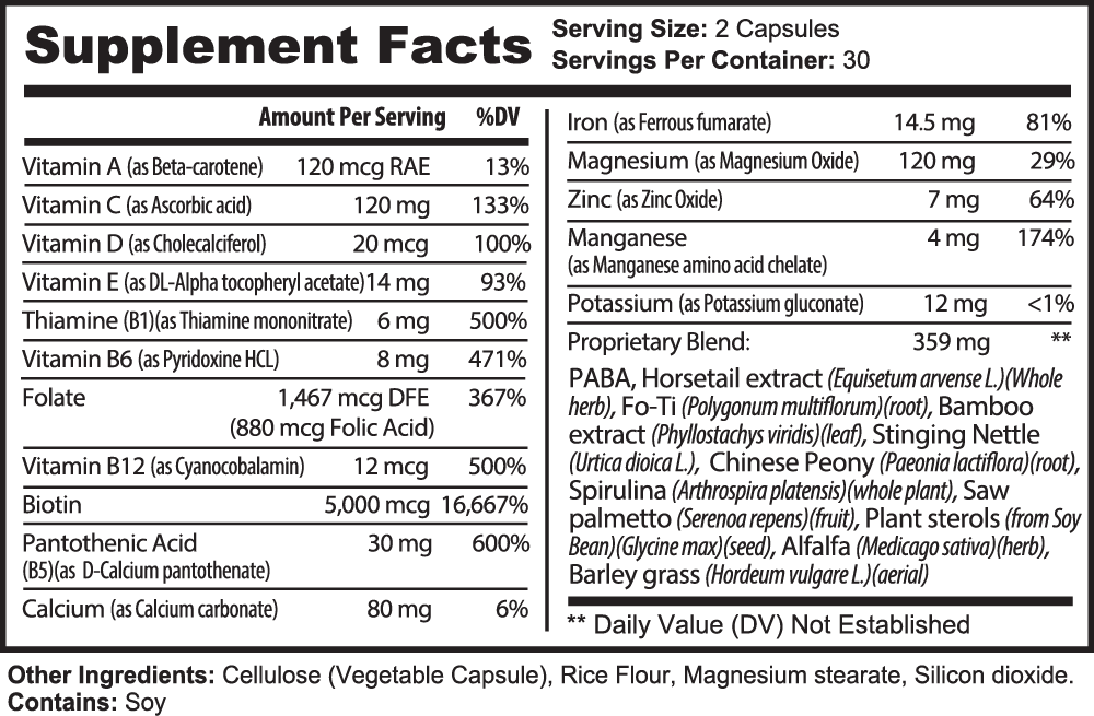 Hair, Skin and Nails Essentials - Simply Sensitivity Checks - US