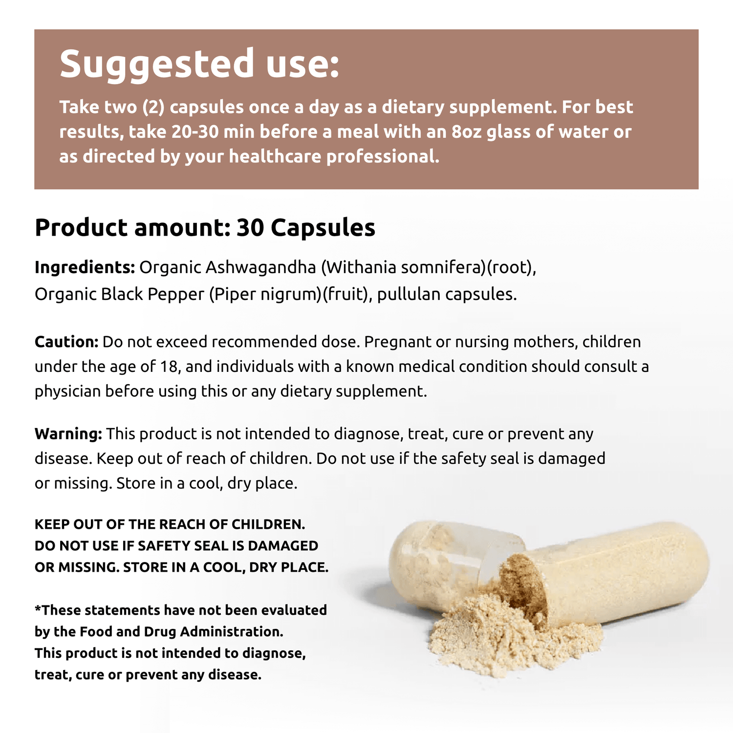 Ashwagandha - Simply Sensitivity Checks - US