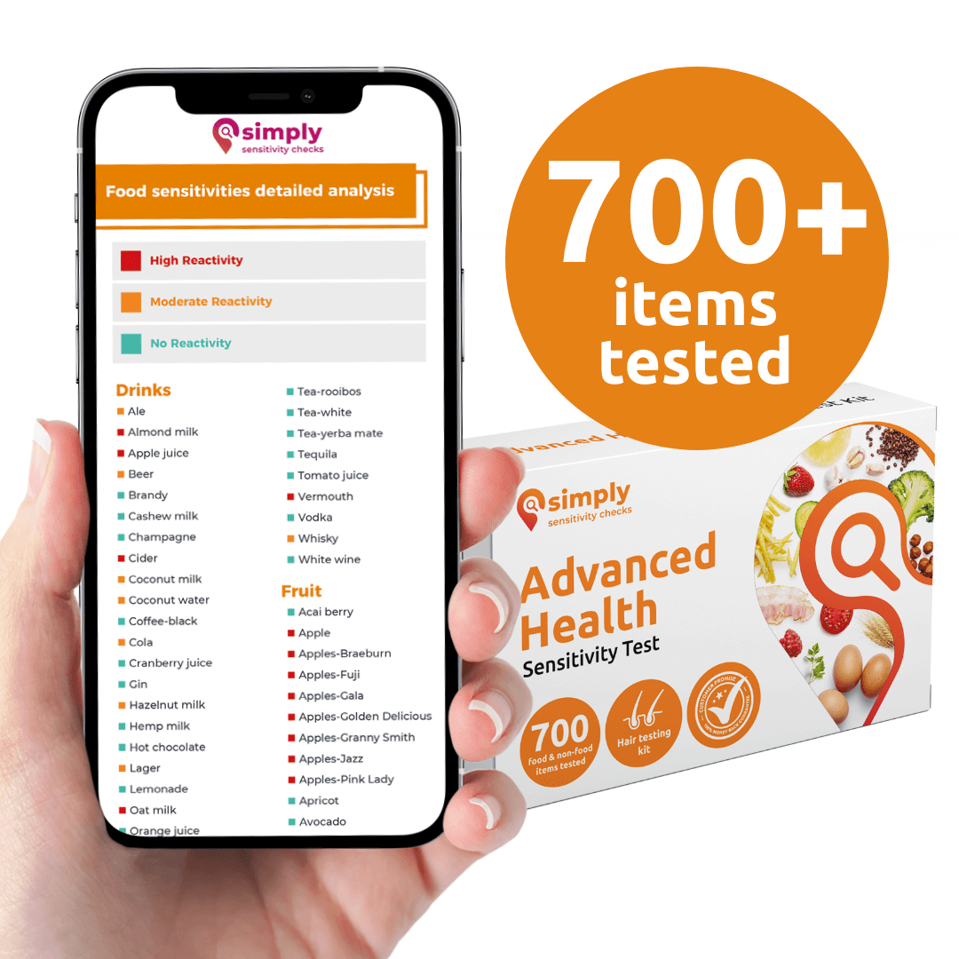 Advanced Health Sensitivity Test - Simply Sensitivity Checks - US