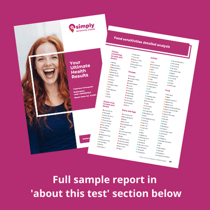 Ultimate Health Sensitivity Test - Simply Sensitivity Checks - US